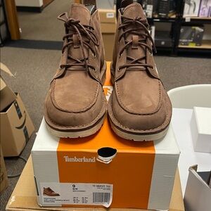 Timberland Men's Tan Leather Boots